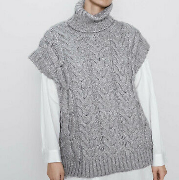 Zara Cable knit sweater - Picture 16 of 16